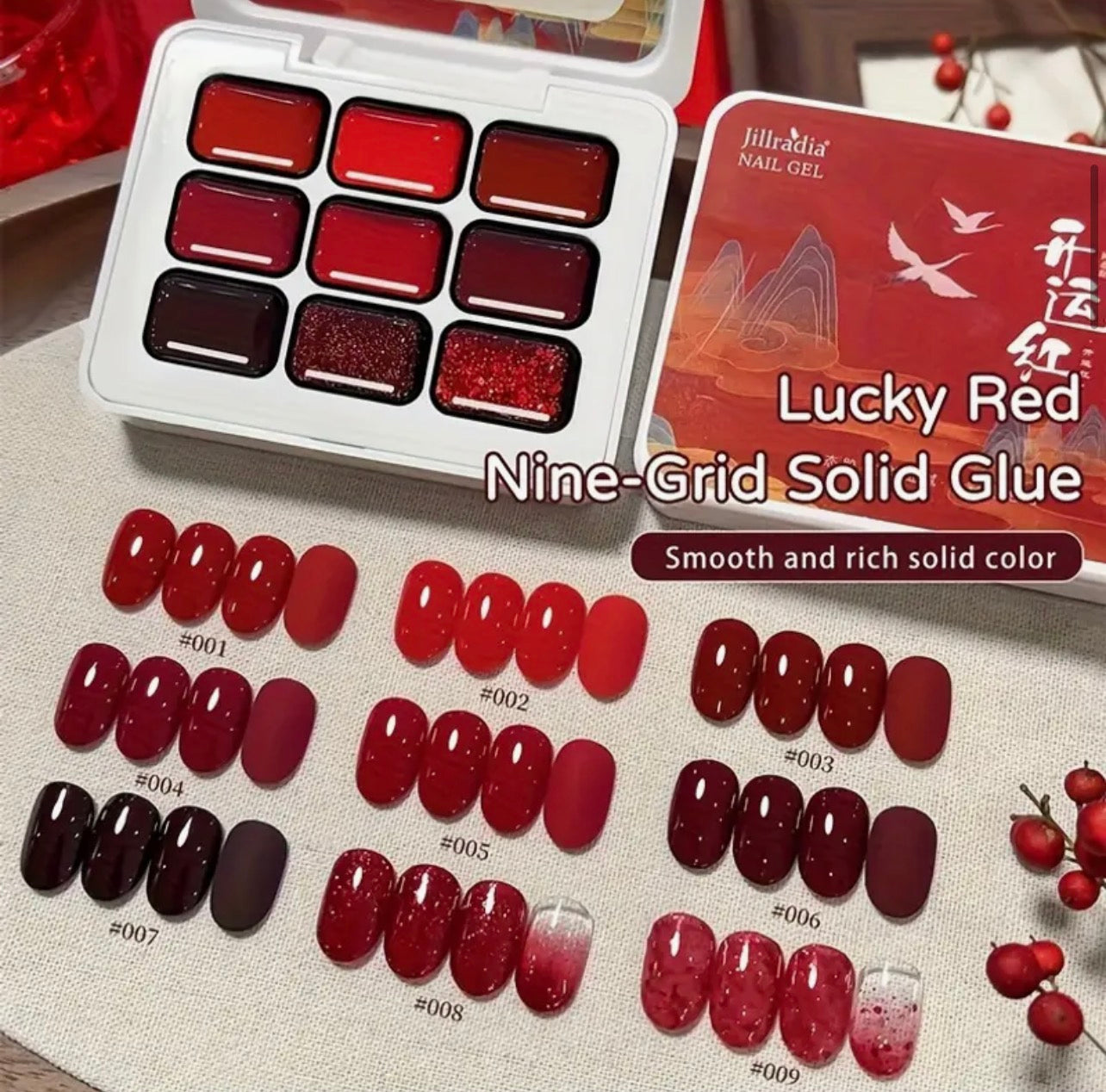 Pat painting gel all red ❤️