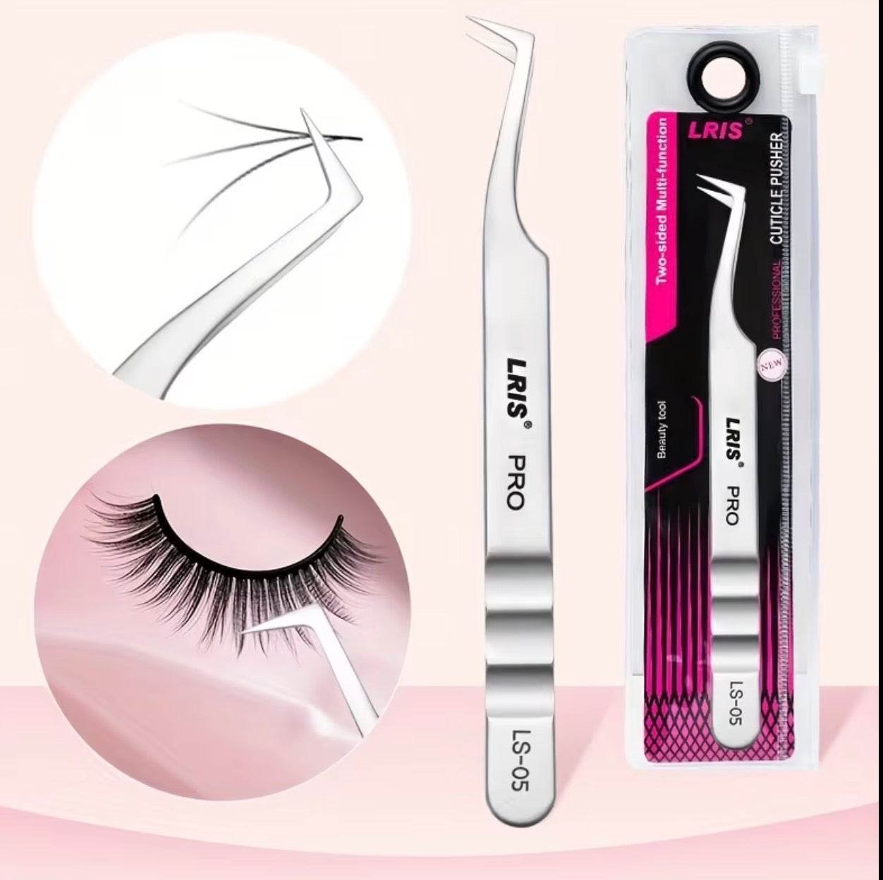 Pince lris pour extension de cils Ls05