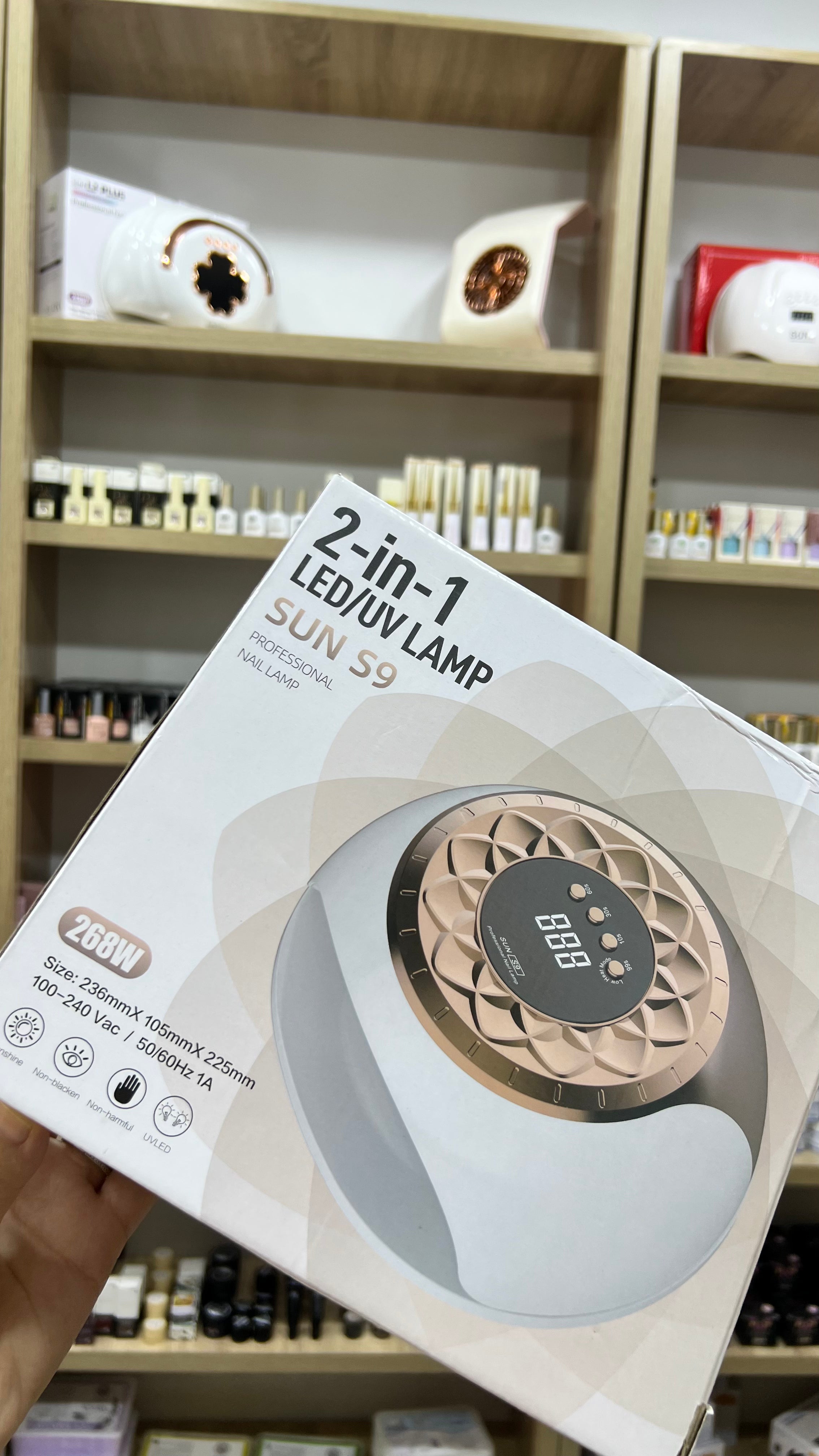Lampe UV Led 268 watt SUN S9