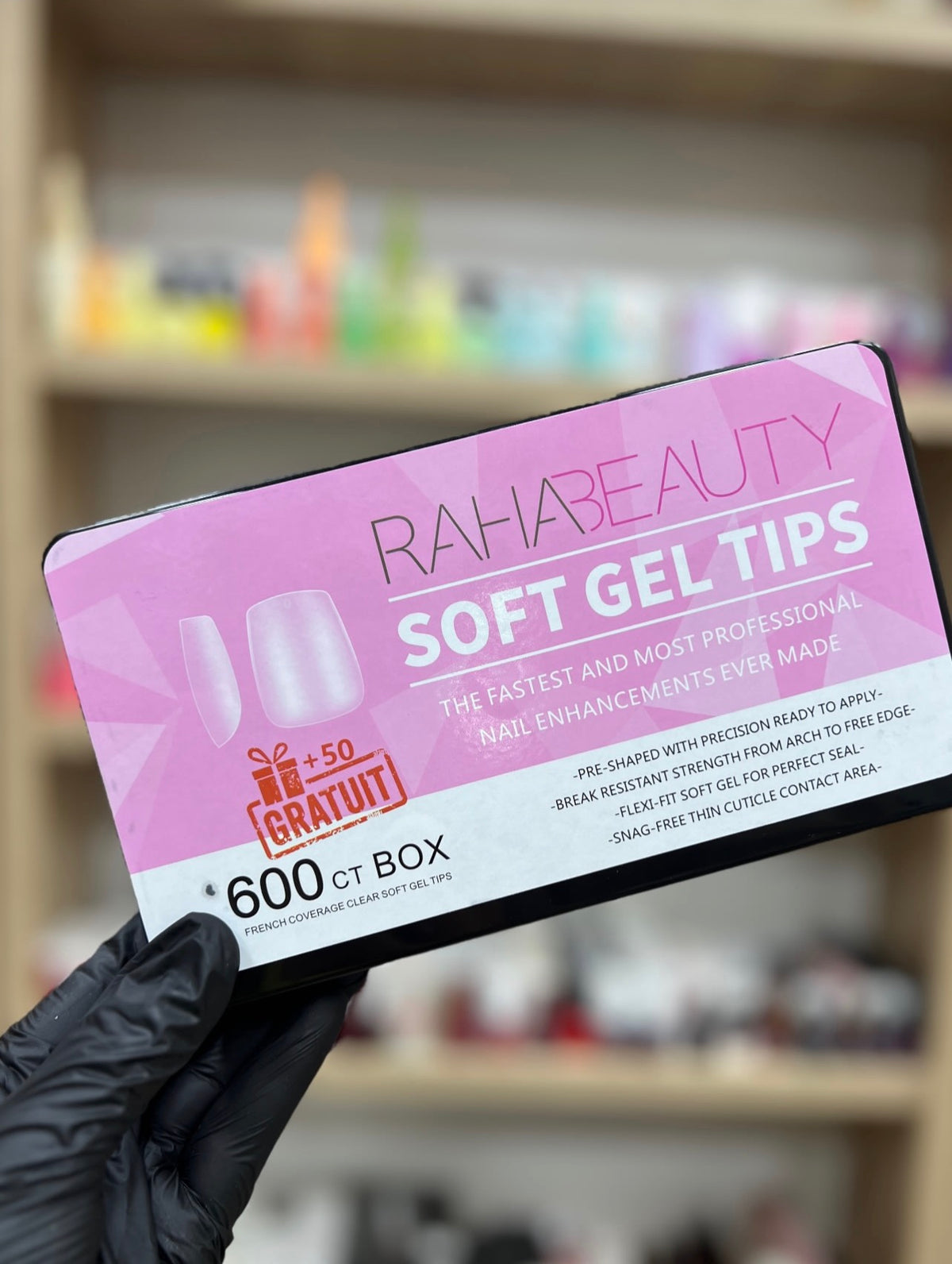 Capsules ballerine super short 600 pcs +50 pcs 🎁 Raha beauty