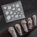 Moule silicone roses