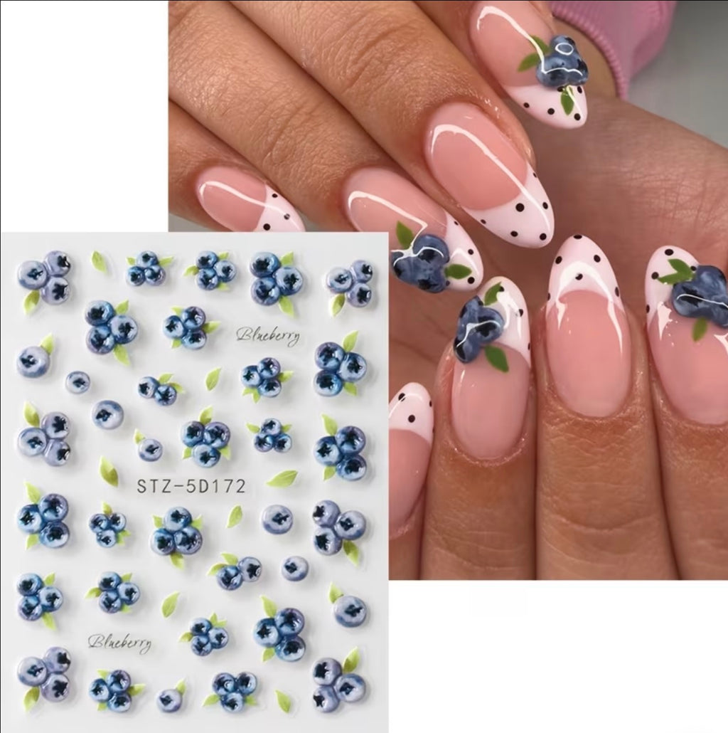 Stickers 5d blueberry