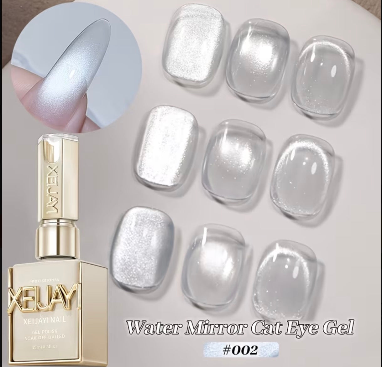 Cat eye 15 ml argent water morror cat eye #2