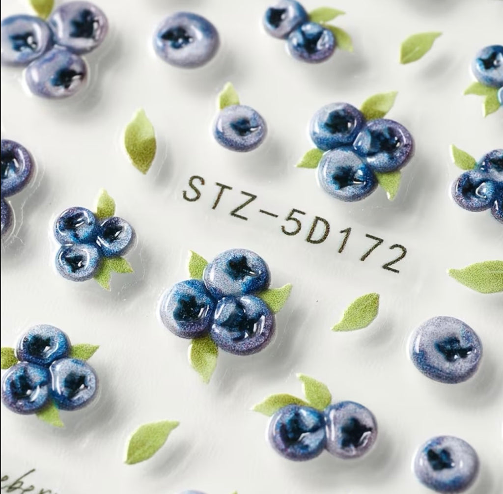 Stickers 5d blueberry