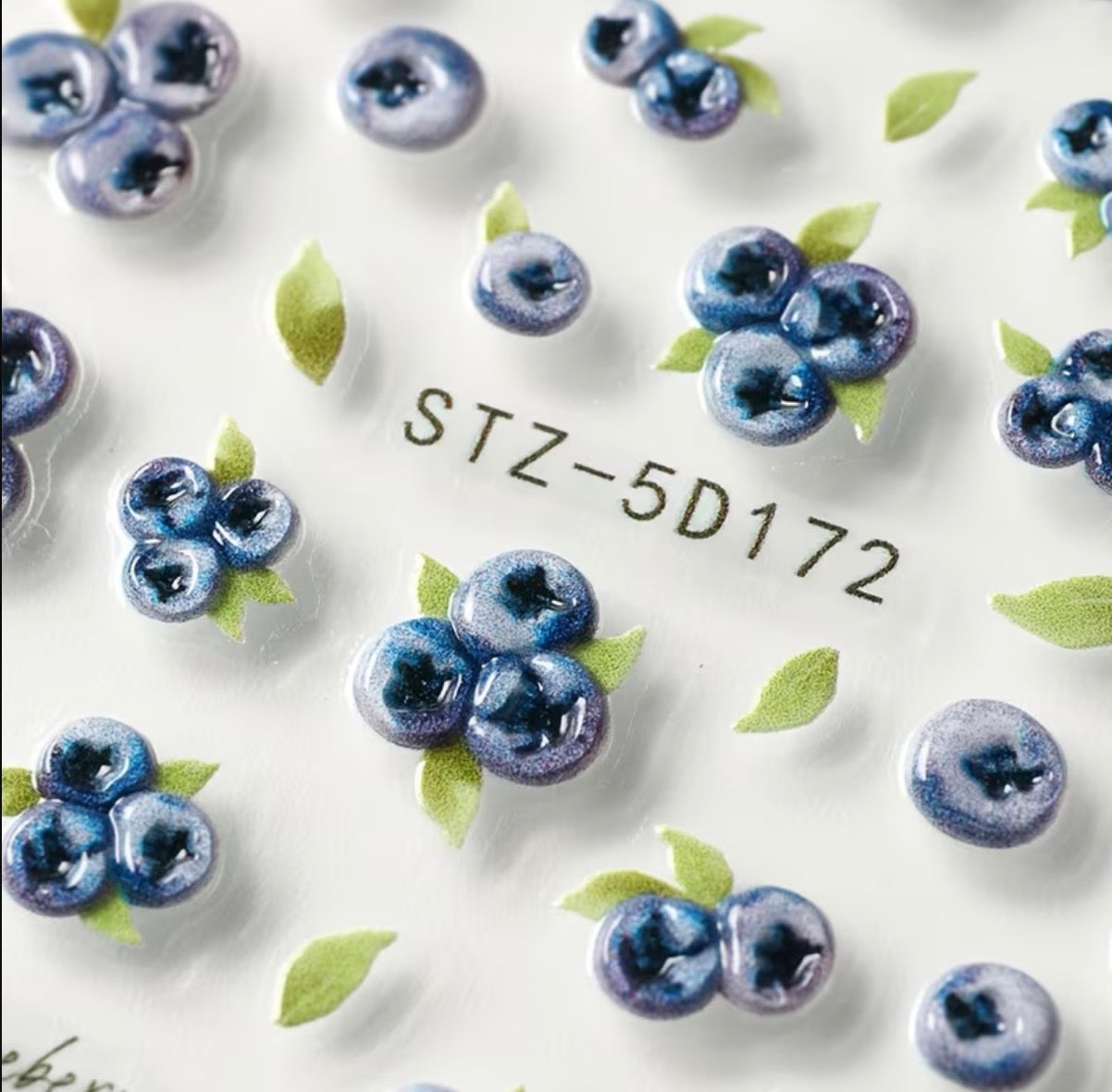 Stickers 5d blueberry