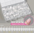 Capsules forme ballerine courte matte 420 pcs