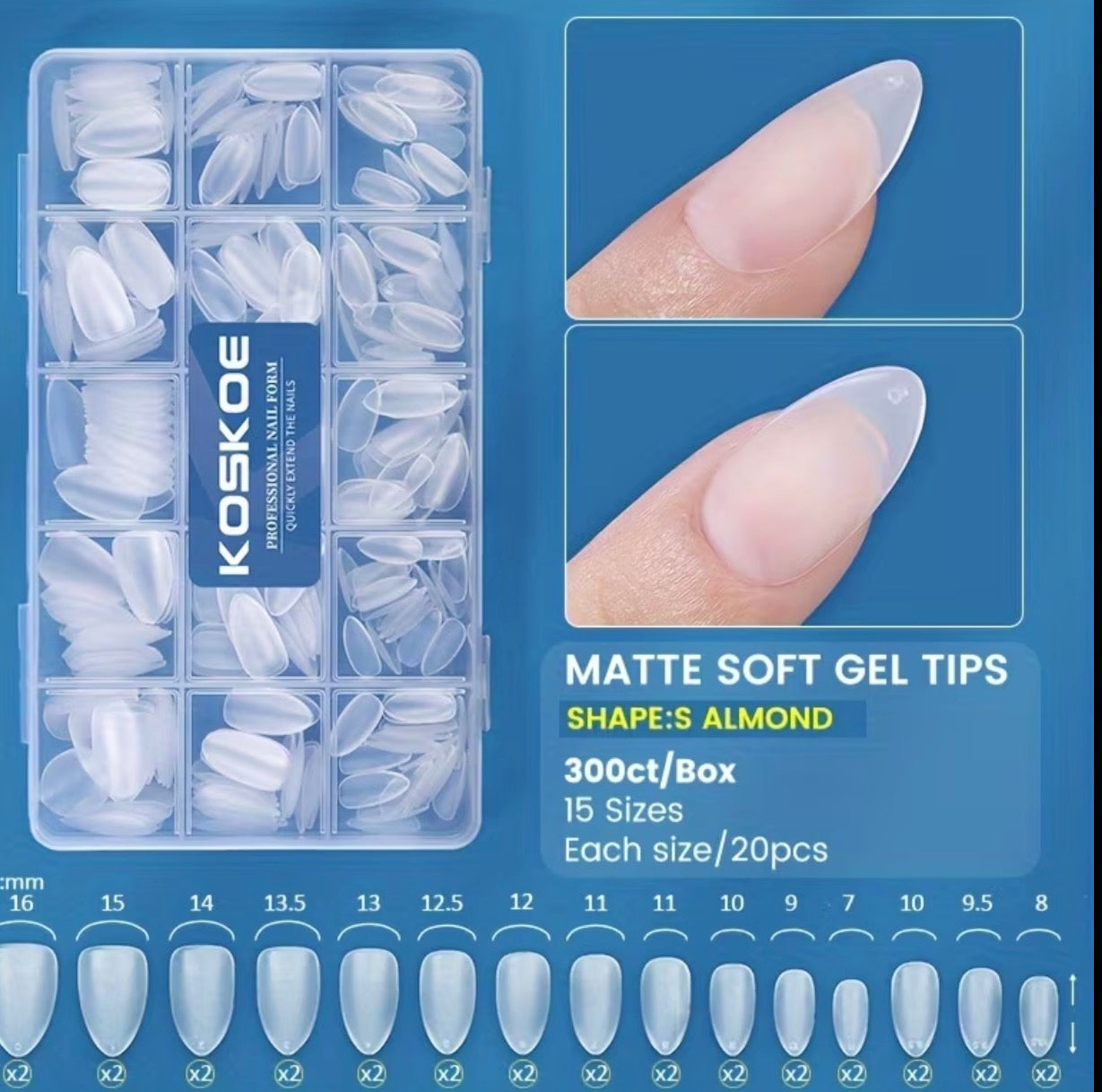 Capsules soft gel 300 pcs koskoe