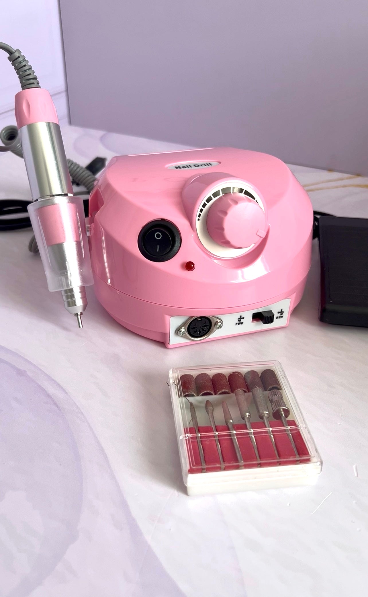 Ponceuse nail drill 1er choix qualité supérieure 35000 tr/min 4 couleurs