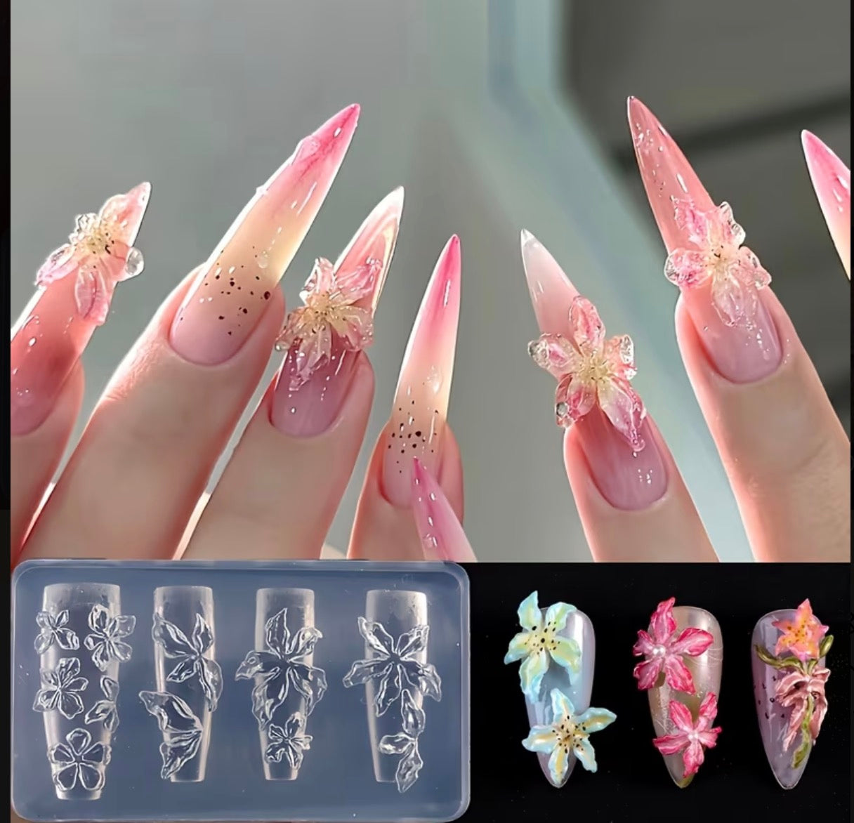Moule silicone 11 motifs