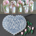 Moule en silicone 3d tulipes
