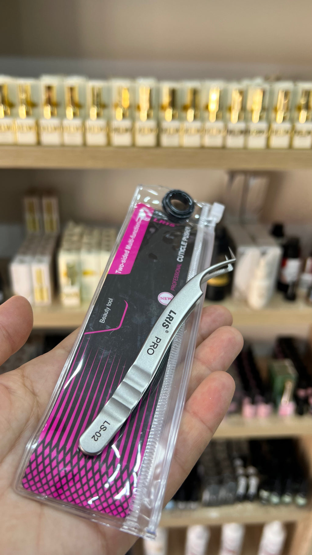 Pince pour extension de cils Ls02