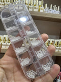 Caviar argenté 12 grilles