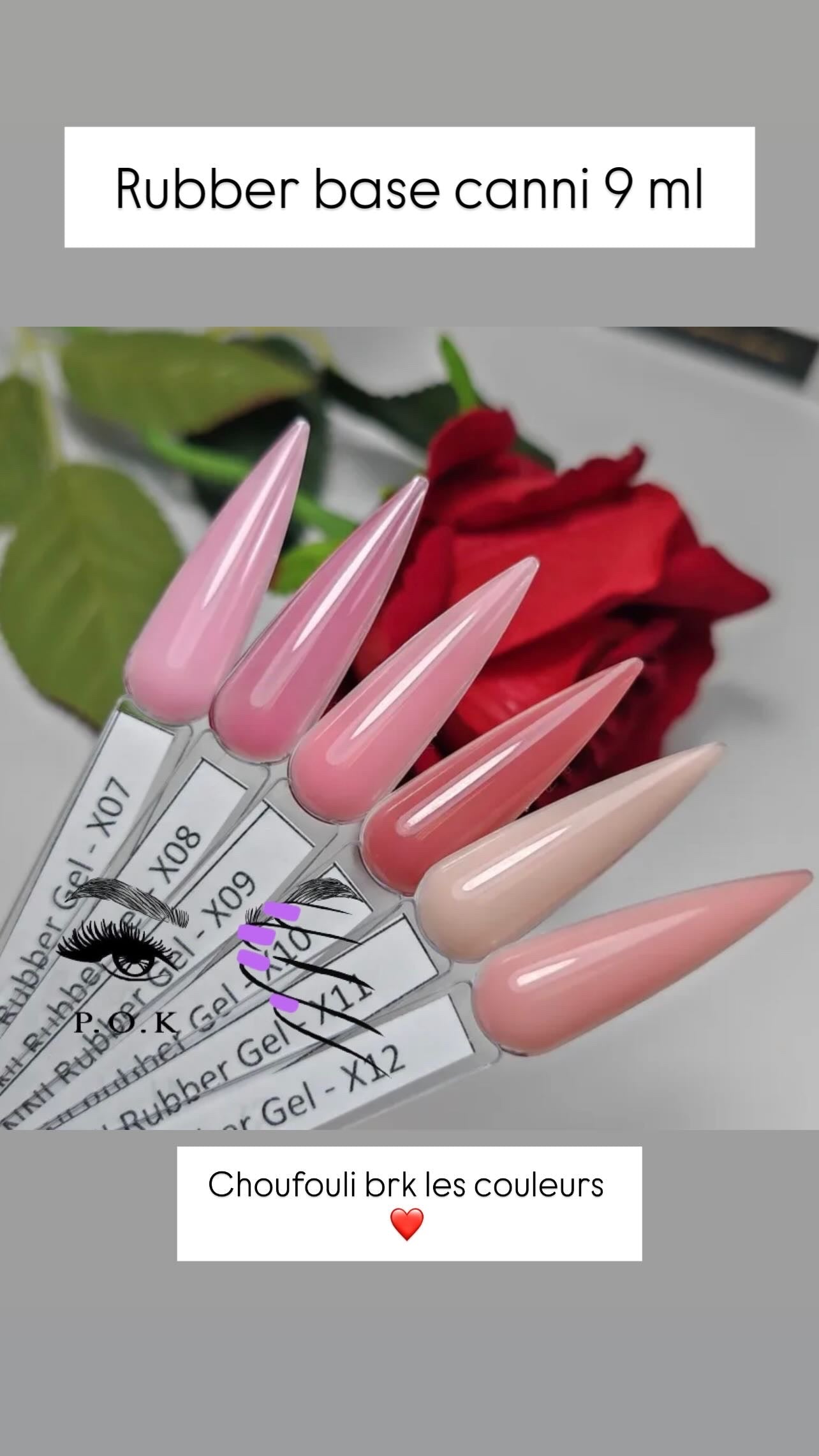 Rubber base Canni / 9 ml