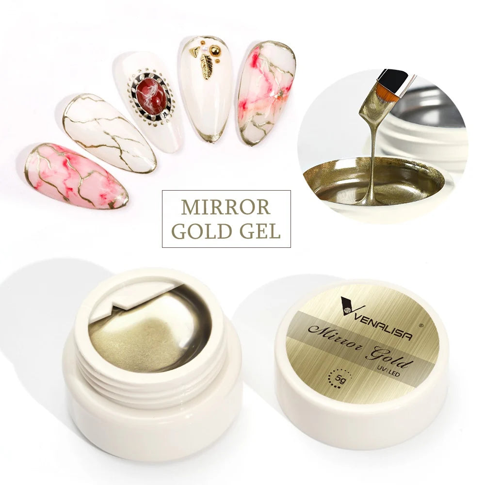 Mirror gold Venalisa