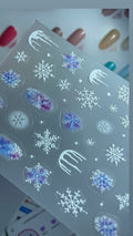 Sticker snow flakes