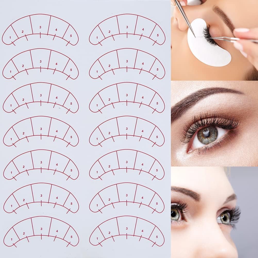 Patch extensions de cils 10 pcs