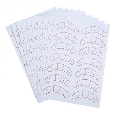 Patch extensions de cils 10 pcs